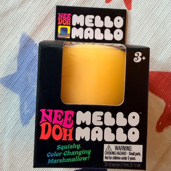 Schylling Other - Schylling NeeDoh Mello Mallo Squishy Color-Changing Fidget Toy Orange